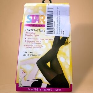 SPANX STAR POWER CENTER-STAGE TIGHTS REVERSIBLE